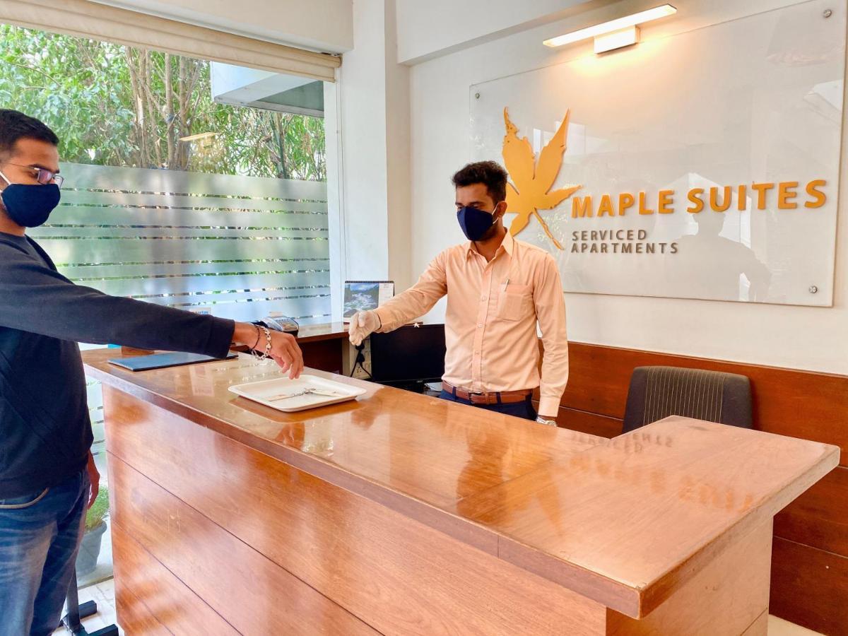 Maple Suites, Serviced Apartments Bangalore Bagian luar foto
