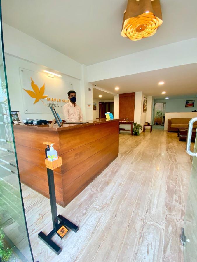 Maple Suites, Serviced Apartments Bangalore Bagian luar foto